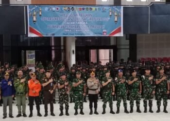 Operasi Ketupat Noken 2026, Polres Mimika Siagakan 250 Personel Gabungan dan Tujuh Posko