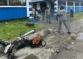 Diduga Karena Cewek Pelajar di Mimika Terlibat Tawuran, Satu Motor Dibakar
