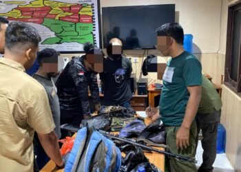 Satgas Damai Cartenz Bongkar Jaringan Pemasok Senjata Untuk KKB Yalimo dan Yahukimo