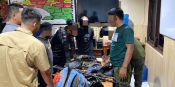 Satgas Damai Cartenz Bongkar Jaringan Pemasok Senjata Untuk KKB Yalimo dan Yahukimo