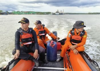 Pemancing Ikan Terjatuh di Dermaga Pelabuhan Poumako Timika, SAR Gabungan Lakukan Pencarian