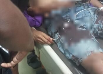 Kecelakaan Lalu Lintas di Jalan Yos Sudarso Mimika Dua Orang Mengalami Luka