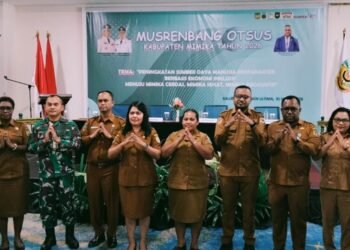 Pemkab Mimika Gelar Musrenbang Otsus Kabupaten Mimika TA 2027, Tema “Penguatan Sumber Daya Manusia Berkarakter Berbasis Ekonomi Inklusif”