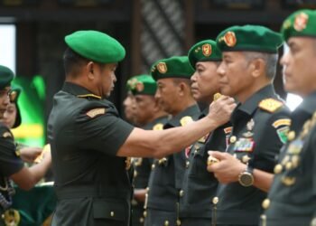 Mayjen TNI Frits Wilem Rizard Pelamonia Resmi Mengemban Amanah Sebagai Pangdam Mandala Trikora Gantikan Letjen TNI Lucky Avianto