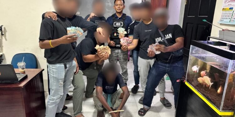 Tim Babat Satuan Reskrim Kepolisian Resor Mimika Bekuk Pelaku yang Gasak Uang di Bagian Kasir Hotel Cendrawasih 66