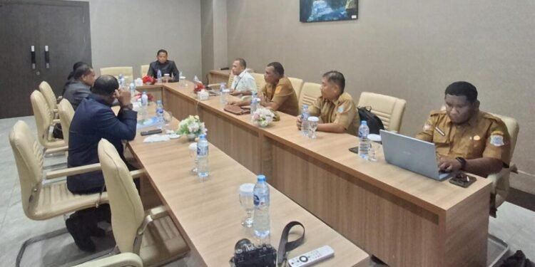 Anggota Dewan Energi Nasional RI Prof Johni Numberi Paparkan RUED Dalam Rakor Teknis di DPRP Papua Barat Daya