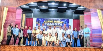 Adu Gagasan Dalam Ajang Lomba Debat Bahasa Indonesia Tingkat SMA di Kabupaten Flores Timur Berlangsung Meriah