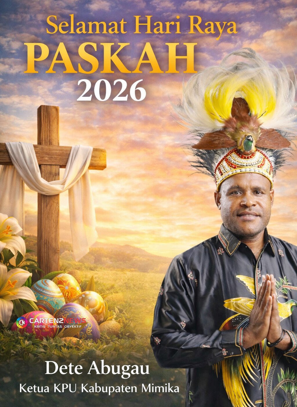Paskah 2026 - Ketua KPU Mimika