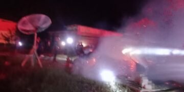 Dua Rumah di SP 6 Mimika Terbakar Rata Dengan Tanah