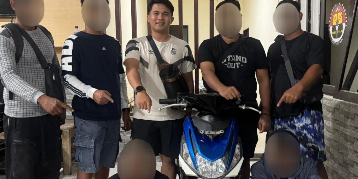 Polsek Miru Kembali Tangkap Komplotan Pelaku Curanmor di Nawaripi Timika