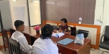 Segera Disidangkan, Pengedar Sabu Yang Ditangkap di Jalan Kelimutu Diserahkan Kejari Mimika