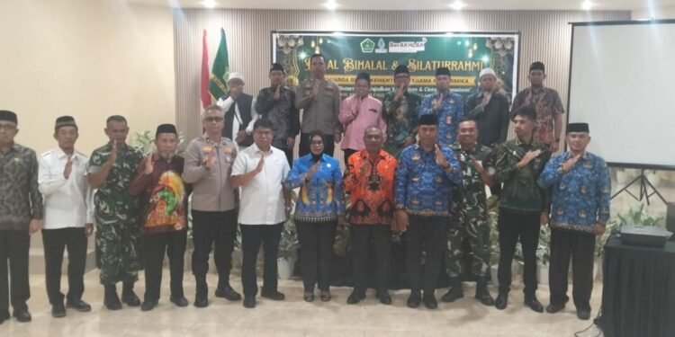 Kementerian Agama Mimika Gelar Halal Bihalal, Momentum Silaturahmi Perkokoh Identitas Warga Mimika