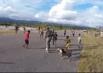 Satgas Operasi Damai Cartenz 2026 Perkuat Keamanan dan Kedekatan Humanis dengan Masyarakat Kenyam