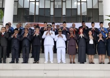 Pemkab Mimika Gelar Apel Gabungan Peringati Hari Otonomi Daerah