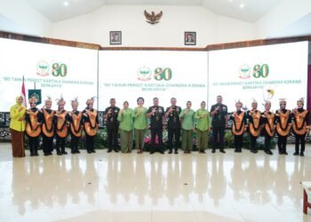 Panglima Kodam Cenderawasih Febriel Sikumbang Hadiri Syukuran HUT ke-80 Persit, Tegaskan Peran Strategis dalam Mendukung Prajurit dan Masyarakat