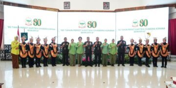 Panglima Kodam Cenderawasih Febriel Sikumbang Hadiri Syukuran HUT ke-80 Persit, Tegaskan Peran Strategis dalam Mendukung Prajurit dan Masyarakat