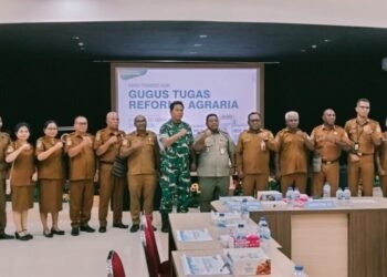 Pemkab Mimika Bersama Kantor Pertanahan Kabupaten Gelar Rapat Pembentukan Gugus Tugas Reforma Agraria Tahun 2026