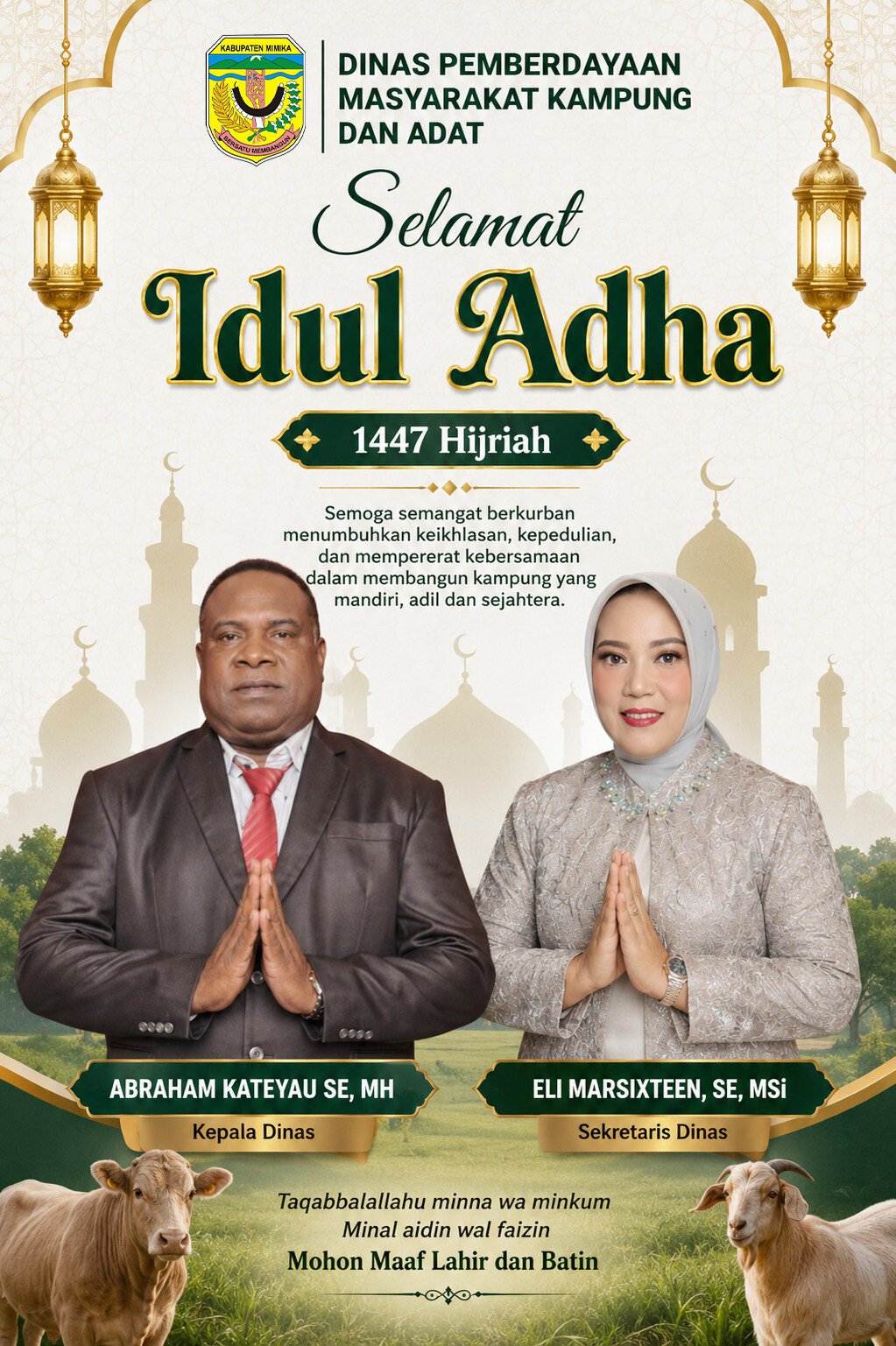Idul Adha 1447 H DPMK