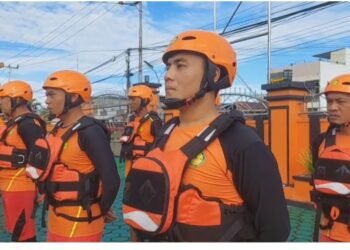 SAR Timika Gelar Latihan SAR Satuan di Air, Simulasikan Kecelakaan Pelayaran di Perairan Manasari
