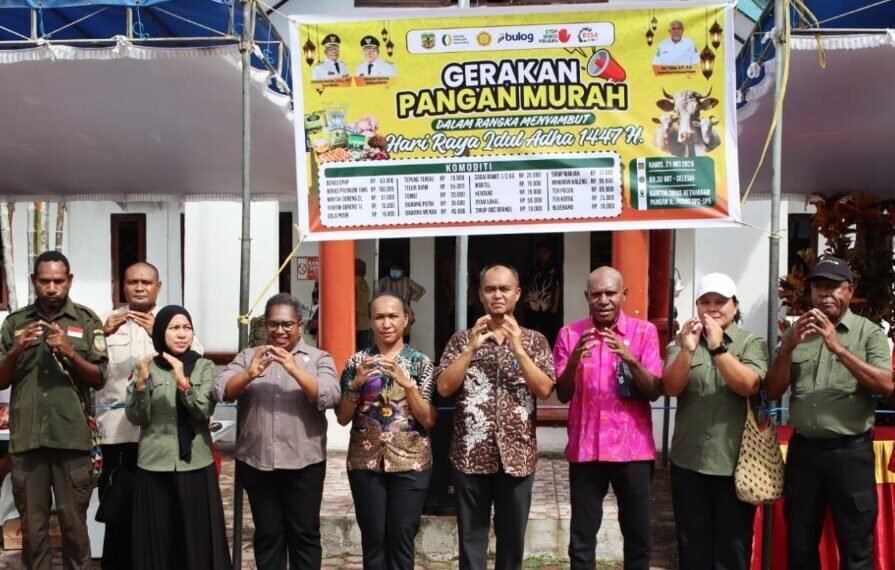 Jelang Hari Raya Idul Adha, Dinas Ketahanan Pangan Gelar Gerakan Pangan Murah