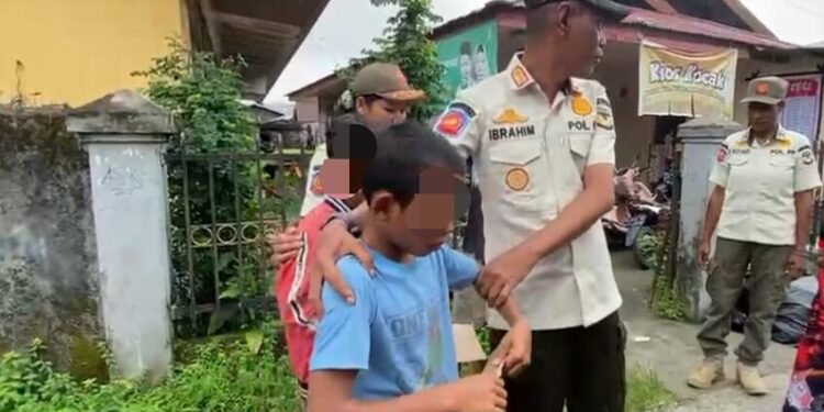 Satpol PP Mimika Amankan Anak Kardus, Terungkap Hasil Mengemis Disetor ke Oknum