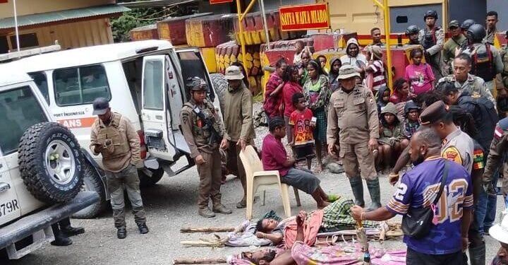 Enam Warga Tembagapura Terluka dan Dievakuasi, Diduga Terkena Tembakan Aparat Saat Penindakan OPM