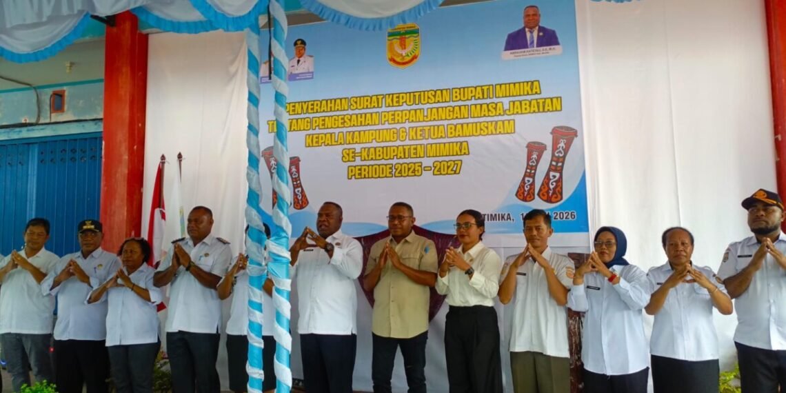 Masa Jabatan 133 Kepala Kampung dan Bamuskam Diperpanjang hingga 2027