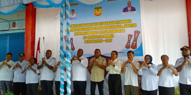 Masa Jabatan 133 Kepala Kampung dan Bamuskam Diperpanjang hingga 2027