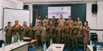 DPMK Mimika Gelar FGD Draft Perbup Posyandu
