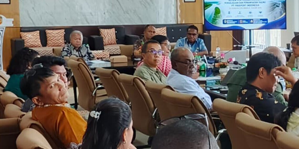 Pemkab Mimika Bahas Review Masterplan Pengelolaan Tailing PT Freeport Indonesia
