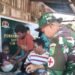 Satgas TMMD Gelar Posyandu dan PMT di Kampung Keakwa