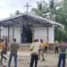 Satgas TMMD Mulai Peninjauan dan Pengukuran Gereja Santo Klemens di Kampung Keakwa
