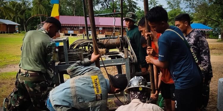 Sumur Bor Pertama Hadir di Kampung Keakwa, Warga Tak Lagi Bergantung pada Air Hujan