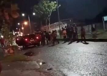 Seorang Warga Kompleks Wowor Timika Dibacok OTK di Jalan Ahmad Yani