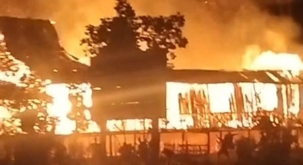 Penyebab Kebakaran Gereja Katolik di Pomako Akibat Kelalaian, Tidak Ada Korban Jiwa