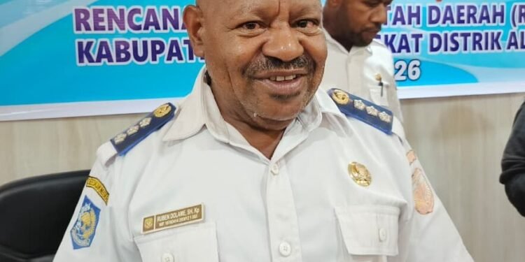 Kabar Duka: Kepala Distrik Alama Meninggal , Bupati JR Pimpin Hening Cipta
