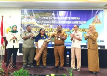 Atasi Masalah Fasilitas Rusak, Pemkab Mimika Sosialisasikan Aturan Serah Terima PSU Perumahan
