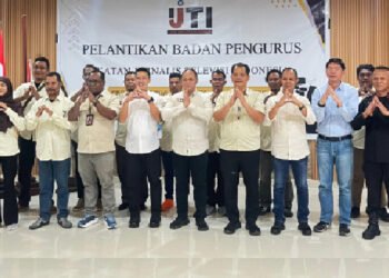 Resmi Dilantik! IJTI Papua Tengah Siap Cetak Jurnalis TV yang Profesional dan Independen
