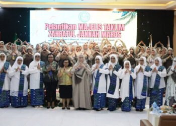 Resmi Dilantik, Pengurus Majelis Taklim Zahratul Jannah Maros Mimika Periode 2026-2029 Siap Perkuat Moral Umat