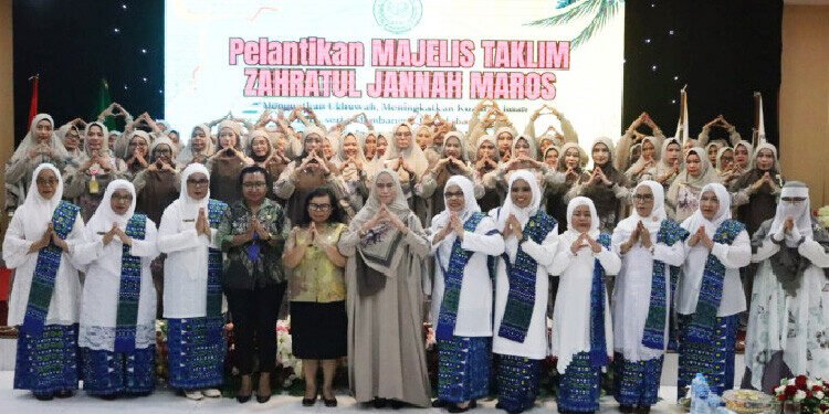 Resmi Dilantik, Pengurus Majelis Taklim Zahratul Jannah Maros Mimika Periode 2026-2029 Siap Perkuat Moral Umat