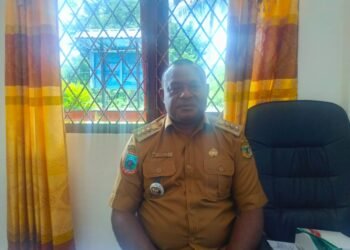 Perangi Stunting, Distrik Kwamki Narama Luncurkan Program Padat Karya Makanan Bergizi