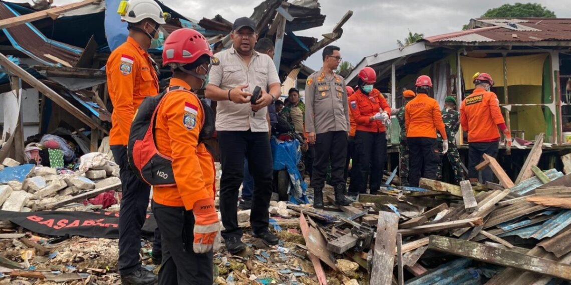 Aparat Lakukan Penyisiran dan Perkuat Identifikasi Forensik Peristiwa Ledakan Bom di Biak, Tim Temukan Barang Bukti dan Sampel