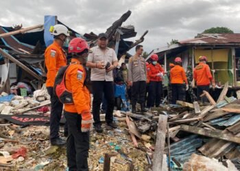 Aparat Lakukan Penyisiran dan Perkuat Identifikasi Forensik Peristiwa Ledakan Bom di Biak, Tim Temukan Barang Bukti dan Sampel