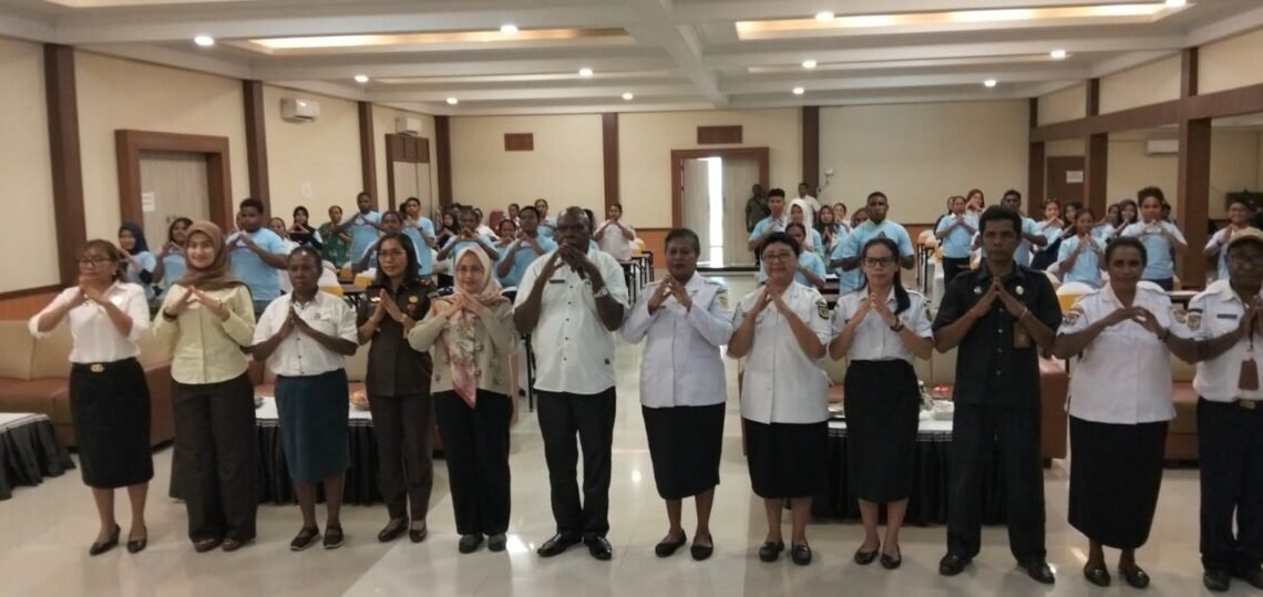 DP3AP2KB Mimika Gelar Sosialisasi Forum Anak, Wadah Pengembangan Kemampuan Anak