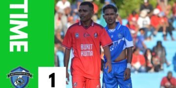 POP FC Berhasil Taklukkan Juara Bertahan Apebuan Cup I Maumadiyah FC