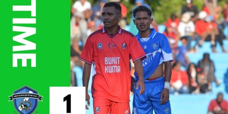 POP FC Berhasil Taklukkan Juara Bertahan Apebuan Cup I Maumadiyah FC