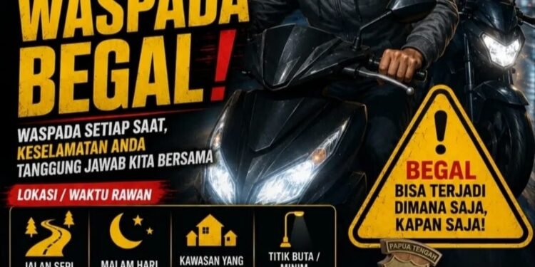 Atensi Polda Papua Tengah, Polres Mimika Bentuk Tim Basmi Begal