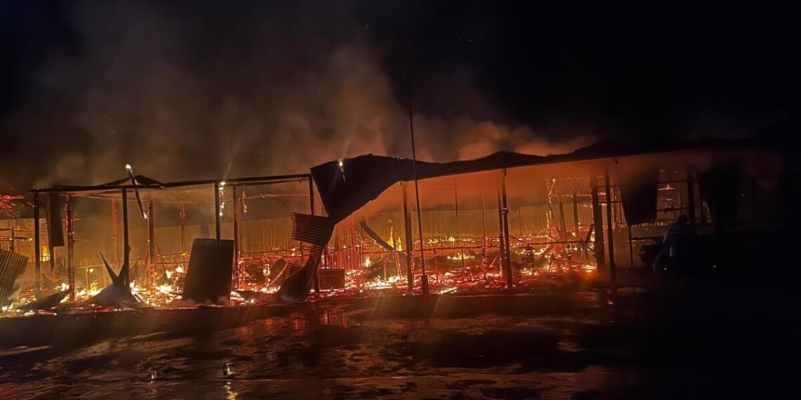 Gedung Sekolah SD Yapis Waghete I di Deiyai Hangus Tak Tersisa Dibakar OPM