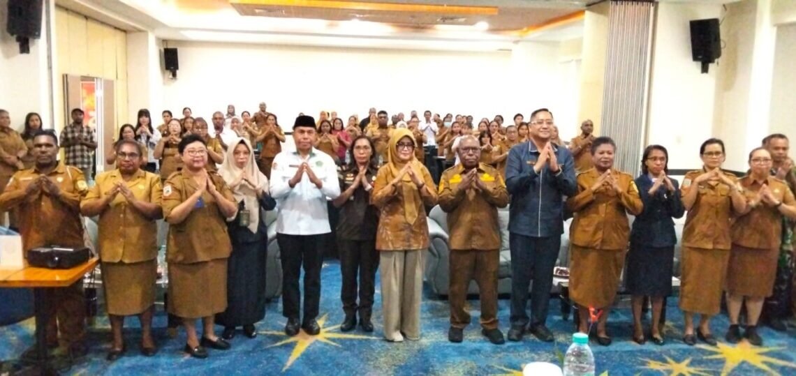 Wabup Emanuel Kemong Buka Advokasi Program Bangga Kencana Percepatan Penurunan Stunting di Mimika