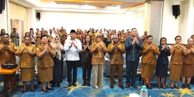 Wabup Emanuel Kemong Buka Advokasi Program Bangga Kencana Percepatan Penurunan Stunting di Mimika